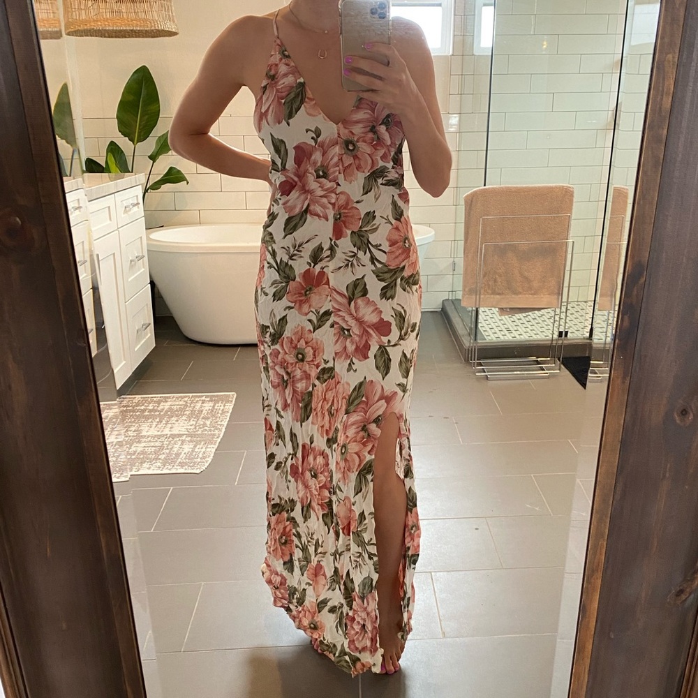 Reformation Floral Dress